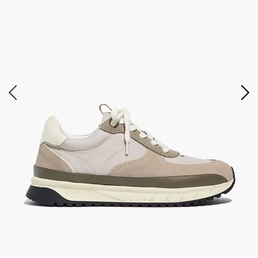 Madewell Kickoff Trainer Sneakers Stone Multi